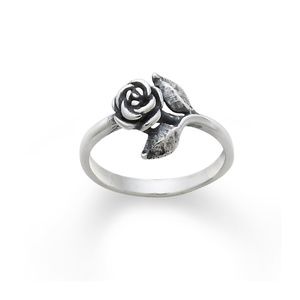 JAMES AVERY small rose ring, sterling silver